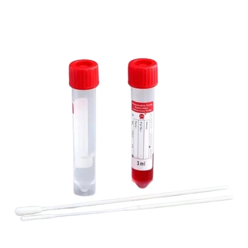 VTM Kit Virus Transport Medium Tube With Flocked Swab