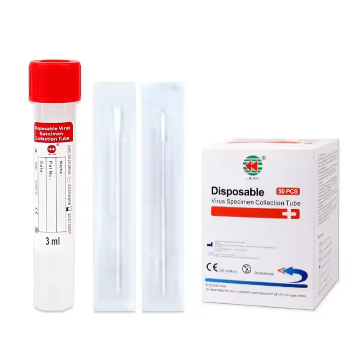 VTM Kit Virus Transport Medium Tube With Flocked Swab suppliers